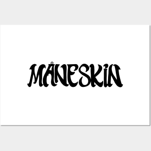 Måneskin Logo Posters and Art